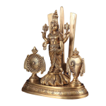Brass Lord Tirupati Balaji Idol with Shankh Chakra | 14.5" Divine Masterpiece | 9kg Sacred Temple Murti | Traditional Namah Tilak | Jaipurio